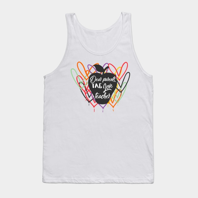 parents, love teacher Tank Top by osvaldoport76